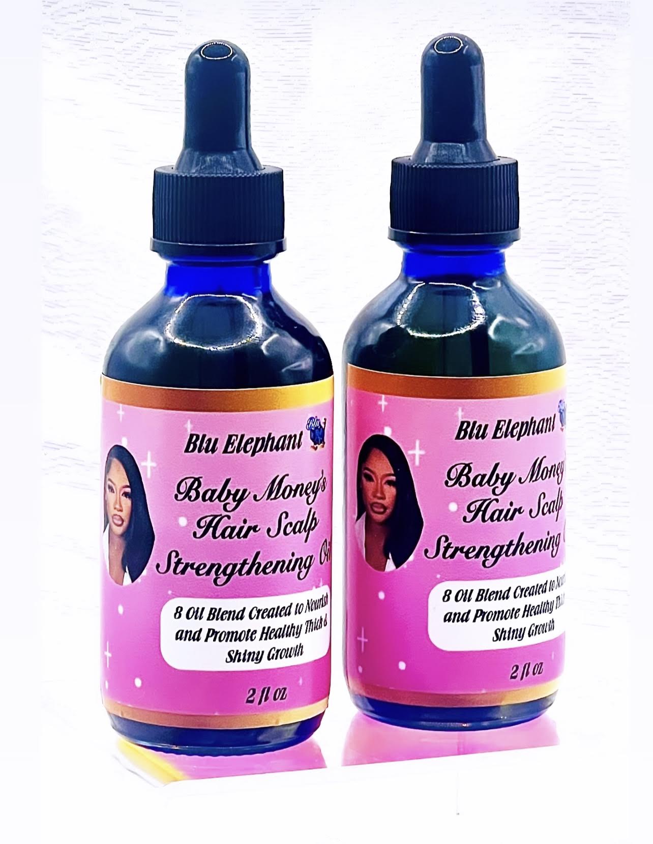 Baby Money's RoseMary Mint Hair & Scalp Strengthening Oil