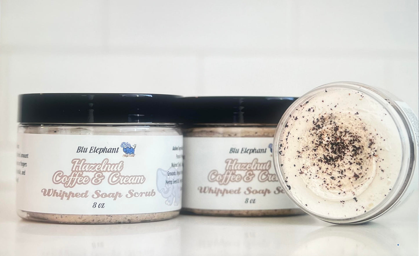 Hazelnut Coffee & Cream Whipped Soap Scrub